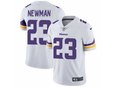 Men's Nike Minnesota Vikings #23 Terence Newman Vapor Untouchable Limited White NFL Jersey