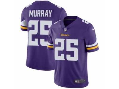 Men's Nike Minnesota Vikings #25 Latavius Murray Vapor Untouchable Limited Purple Team Color NFL Jersey