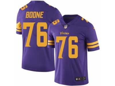 Men's Nike Minnesota Vikings #76 Alex Boone Limited Purple Rush NFL Jersey