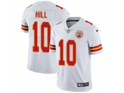 Men's Nike Kansas City Chiefs #10 Tyreek Hill Vapor Untouchable Limited White NFL Jersey