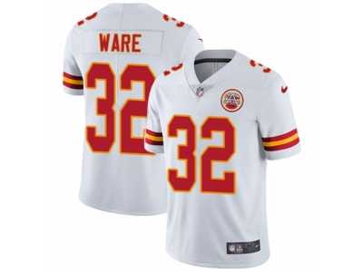 Men's Nike Kansas City Chiefs #32 Spencer Ware Vapor Untouchable Limited White NFL Jersey