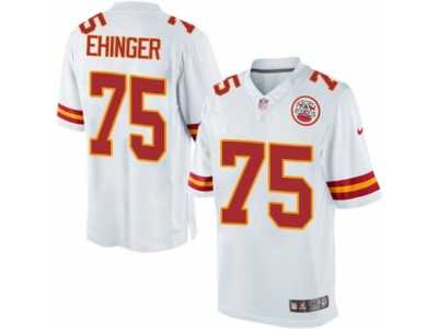 Men's Nike Kansas City Chiefs #75 Parker Ehinger Limited White NFL Jersey