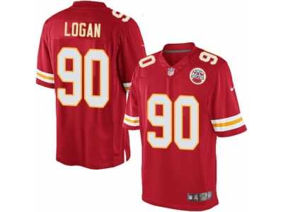 Men's Nike Kansas City Chiefs #90 Bennie Logan Limited Red Team Color NFL Jersey