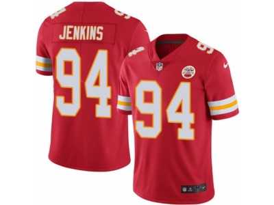 Men's Nike Kansas City Chiefs #94 Jarvis Jenkins Limited Red Rush NFL Jersey