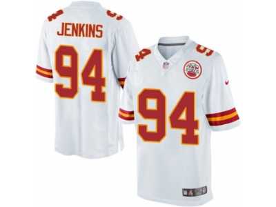 Men's Nike Kansas City Chiefs #94 Jarvis Jenkins Limited White NFL Jersey
