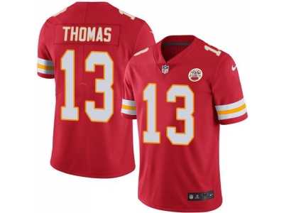 Nike Kansas City Chiefs #13 De'Anthony Thomas Red Men's Stitched NFL Limited Rush Jersey