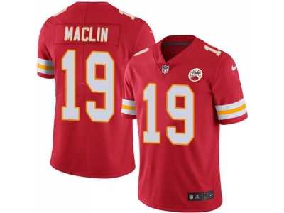 Nike Kansas City Chiefs #19 Jeremy Maclin Red Men's Stitched NFL Limited Rush Jersey