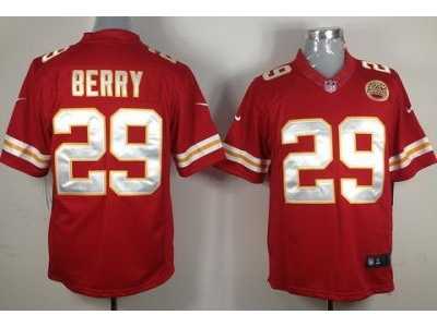 Nike Kansas City Chiefs #29 Berry Red[Limited]Jerseys