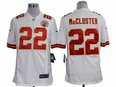 Nike NFL Kansas City Chiefs #22 Dexter McCluster White Jerseys(Limited)