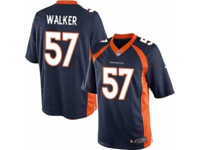 Men's Nike Denver Broncos #57 Demarcus Walker Limited Navy Blue Alternate NFL Jerse