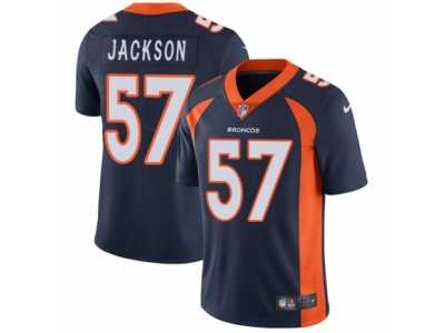 Men's Nike Denver Broncos #57 Tom Jackson Vapor Untouchable Limited Navy Blue Alternate NFL Jersey