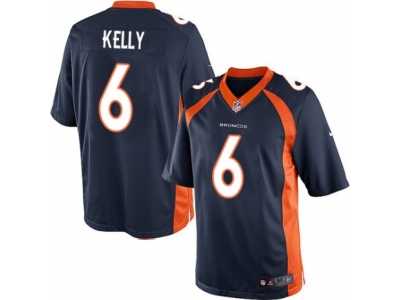 Men's Nike Denver Broncos #6 Chad Kelly Limited Navy Blue Alternate NFL Jersey