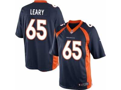 Men's Nike Denver Broncos #65 Ronald Leary Limited Navy Blue Alternate NFL Jersey