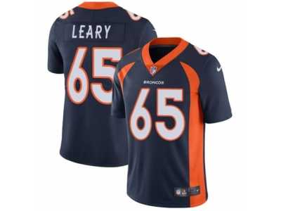 Men's Nike Denver Broncos #65 Ronald Leary Vapor Untouchable Limited Navy Blue Alternate NFL Jersey