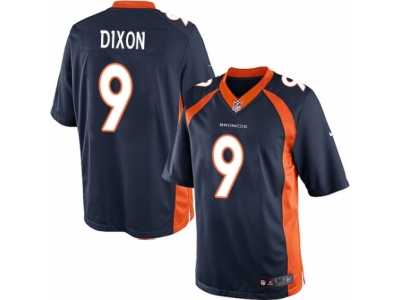 Men's Nike Denver Broncos #9 Riley Dixon Limited Navy Blue Alternate NFL Jersey