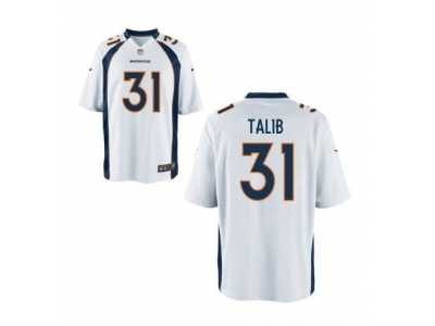 Nike Denver Broncos #31 talib white Jerseys(Limited)