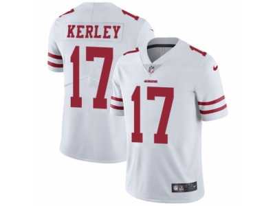 Men's Nike San Francisco 49ers #14 Jeremy Kerley Vapor Untouchable Limited White NFL Jersey