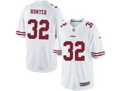 Men's Nike San Francisco 49ers #32 Kendall Hunter Limited White NFL Jersey