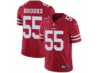 Men's Nike San Francisco 49ers #55 Ahmad Brooks Vapor Untouchable Limited Red Team Color NFL Jersey