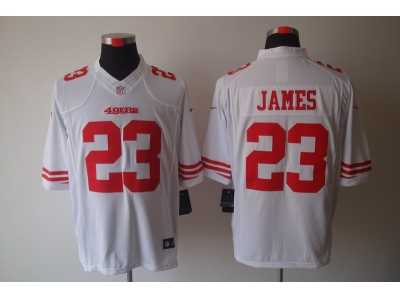 Nike NFL San Francisco 49ers #23 James White jerseys(Limited)
