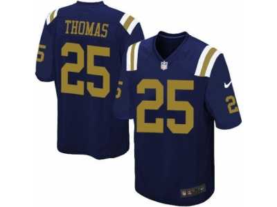 Men's Nike New York Jets #25 Shamarko Thomas Limited Navy Blue Alternate NFL Jersey