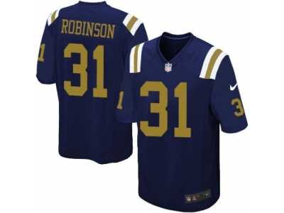 Men's Nike New York Jets #31 Khiry Robinson Limited Navy Blue Alternate NFL Jersey
