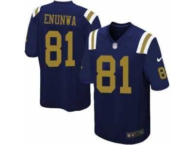 Men's Nike New York Jets #81 Quincy Enunwa Limited Navy Blue Alternate NFL Jersey