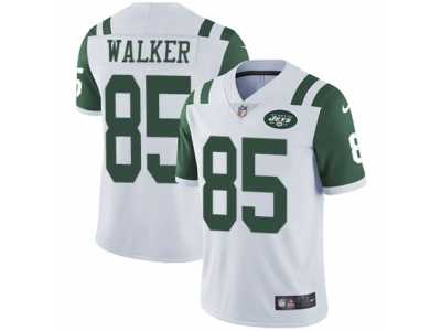 Men's Nike New York Jets #85 Wesley Walker Vapor Untouchable Limited White NFL Jersey