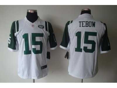 Nike New York Jets #15 Tim Tebow White[Limited]Jerseys