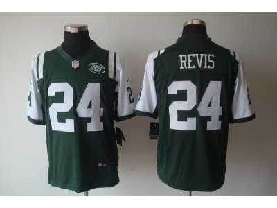 Nike New York Jets #24 Revis green[Limited]Jerseys