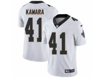 Men's Nike New Orleans Saints #41 Alvin Kamara Limited White NFL Jersey