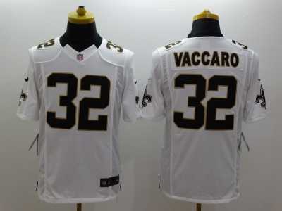 Nike New Orleans Saints #32 Kenny Vaccaro white jerseys(Limited)
