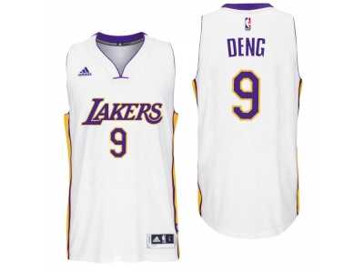 Men Los Angeles Lakers #9 Luol Deng Alternate White New Swingman Jersey