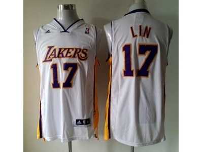 nba los angeles Lakers #17 lin white[revolution 30 swingman][lin]