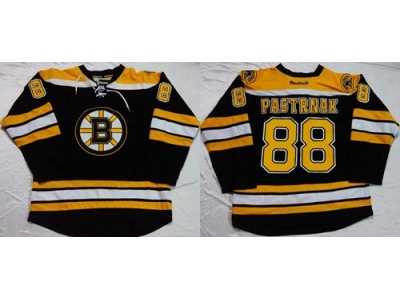 Boston Bruins #88 David Pastrnak Black Home Stitched NHL Jersey