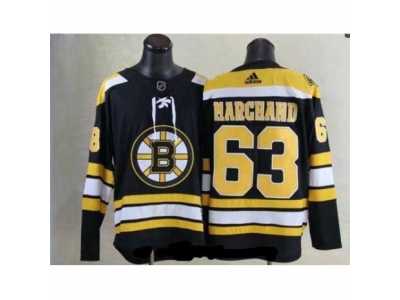 Men\'s Boston Bruins #63 Brad Marchand Black 2017-2018 adidas Hockey Stitched NHL Jersey
