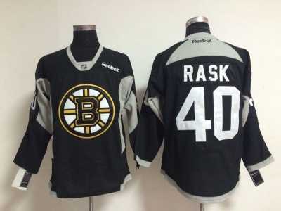 NHL Boston Bruins #40 Tuukka Rask black jerseys