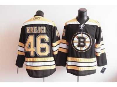 nhl Boston Bruins #46 krejci black