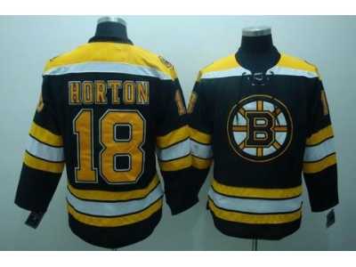 nhl boston bruins #18 horton black