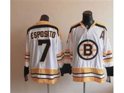 nhl jerseys Boston Bruins #7 Esposito white