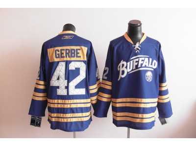nhl jerseys buffalo sabres #42 gerbe lt.blue