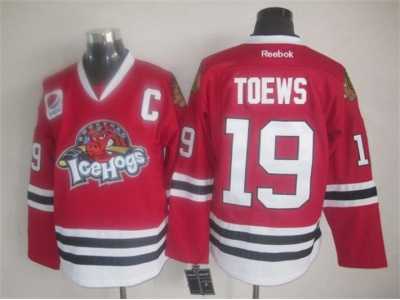 NHL Chicago Blackhawks #19 Jonathan Toews red jerseys new style
