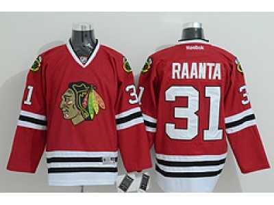 NHL Chicago Blackhawks #31 raanta red jerseys(raanta)
