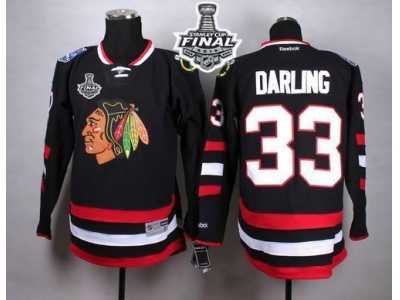NHL Chicago Blackhawks #33 Scott Darling Black 2015 Stanley Cup Stitched Jerseys