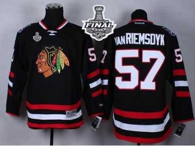 NHL Chicago Blackhawks #57 Trevor Van Riemsdyk Black 2014 Stadium Series 2015 Stanley Cup Stitched Jerseys