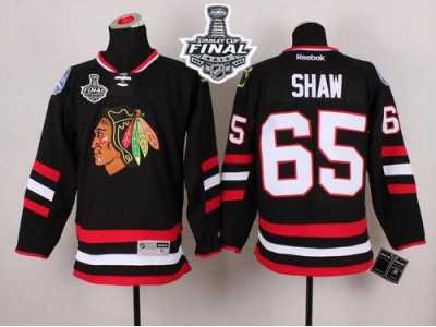 NHL Chicago Blackhawks #65 Andrew Shaw Black 2014 Stadium Series 2015 Stanley Cup Stitched Jerseys