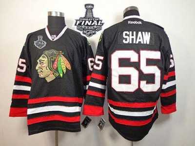 NHL Chicago Blackhawks #65 Andrew Shaw Black 2015 Stanley Cup Stitched Jerseys