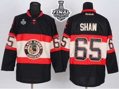 NHL Chicago Blackhawks #65 Andrew Shaw Black New Third 2015 Stanley Cup Stitched Jerseys