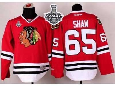 NHL Chicago Blackhawks #65 Andrew Shaw Red 2015 Stanley Cup Stitched Jerseys