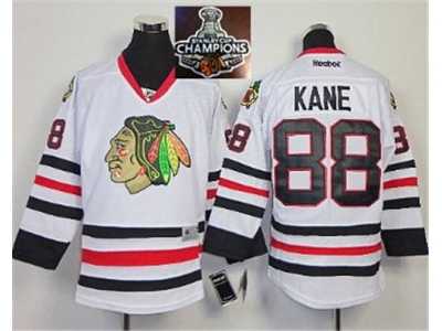 NHL Chicago Blackhawks #88 PATRICK KANE White 2015 Stanley Cup Champions jerseys